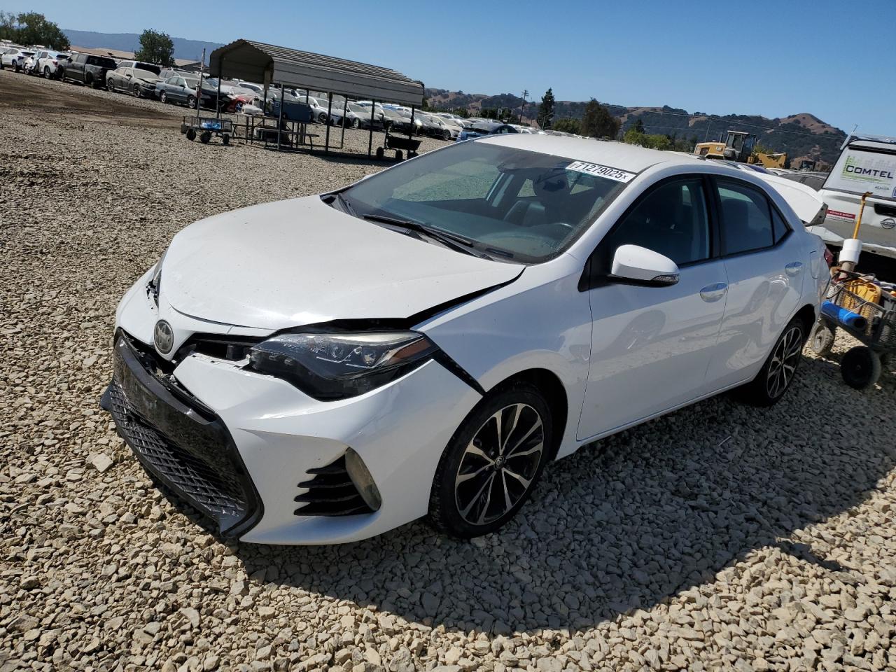 2017 Toyota Corolla L white null gasoline 5YFBURHE0HP688276 photo #1