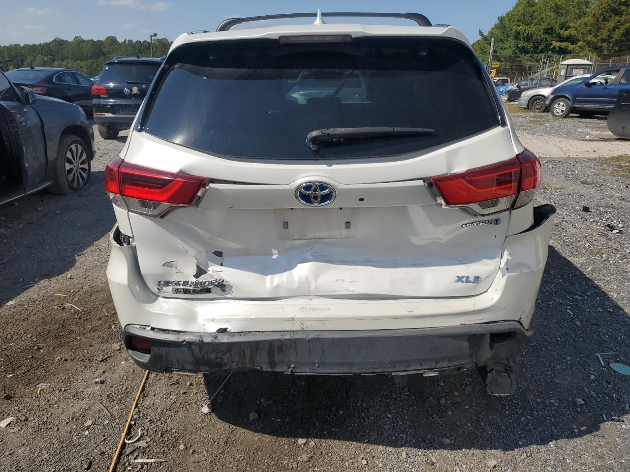 2019 Toyota Highlander Hybrid VIN: 5TDJGRFH7KS056633 Lot: 81430445