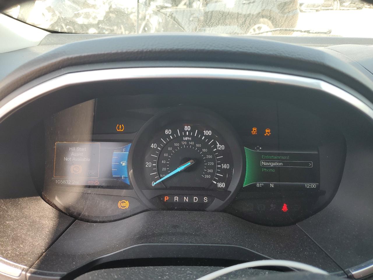 2017 Ford Edge Titanium VIN: 2FMPK4K90HBB57674 Lot: 80369985