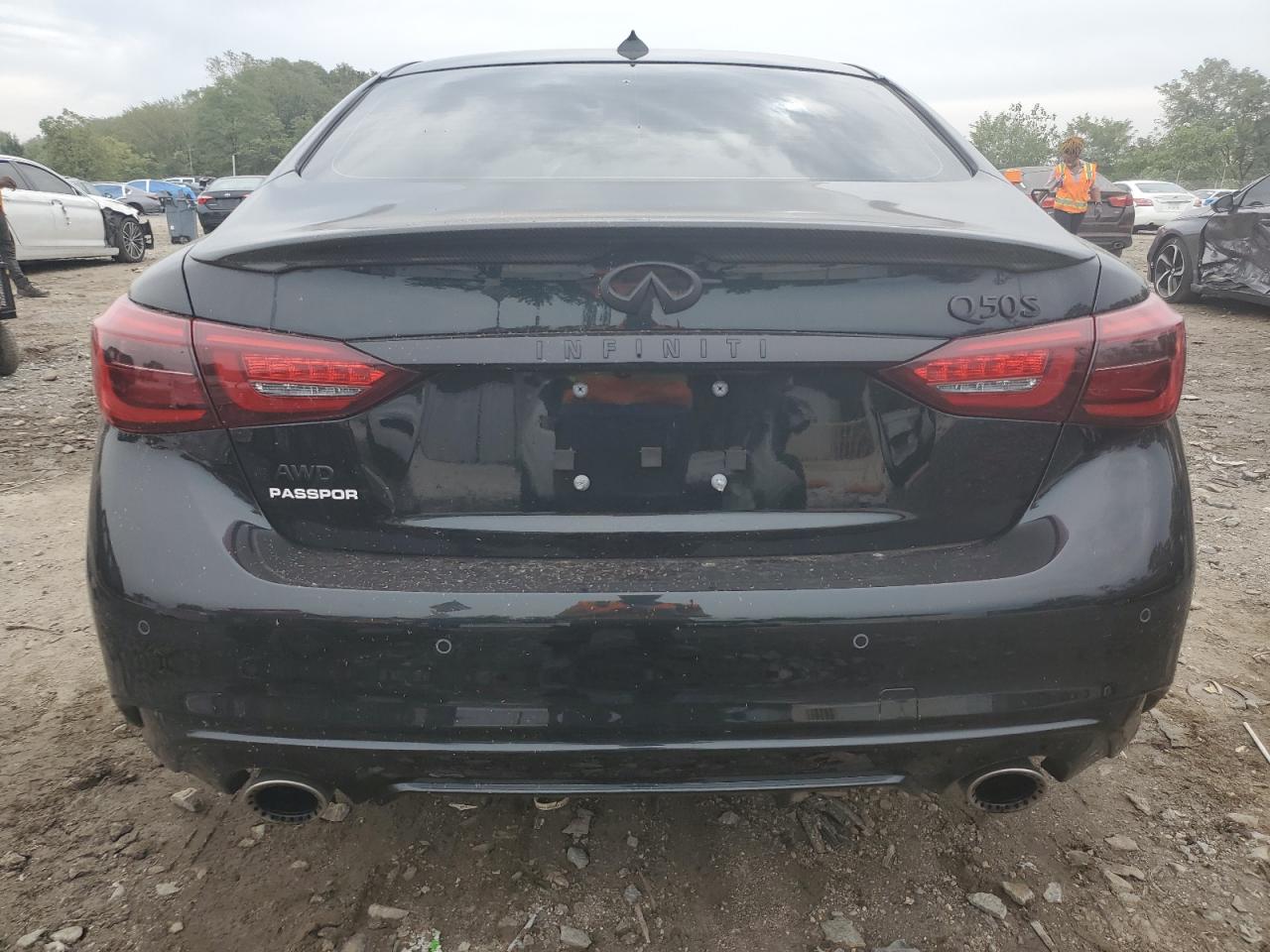 2023 Infiniti Q50 Red Sport 400 VIN: JN1FV7DR2PM590298 Lot: 84427895