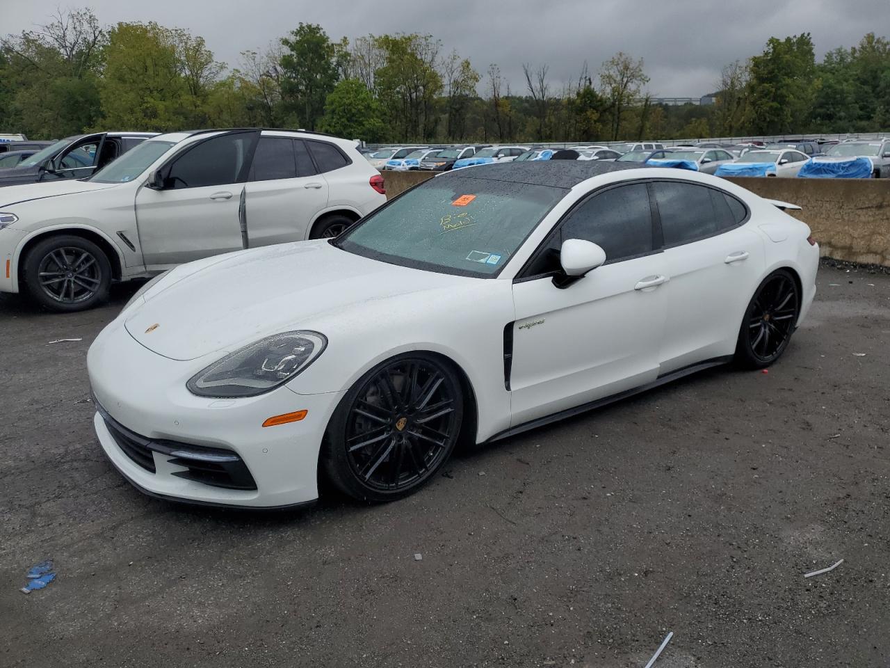 2018 PORSCHE PANAMERA WHITE VIN: WP0AE2A77JL176363