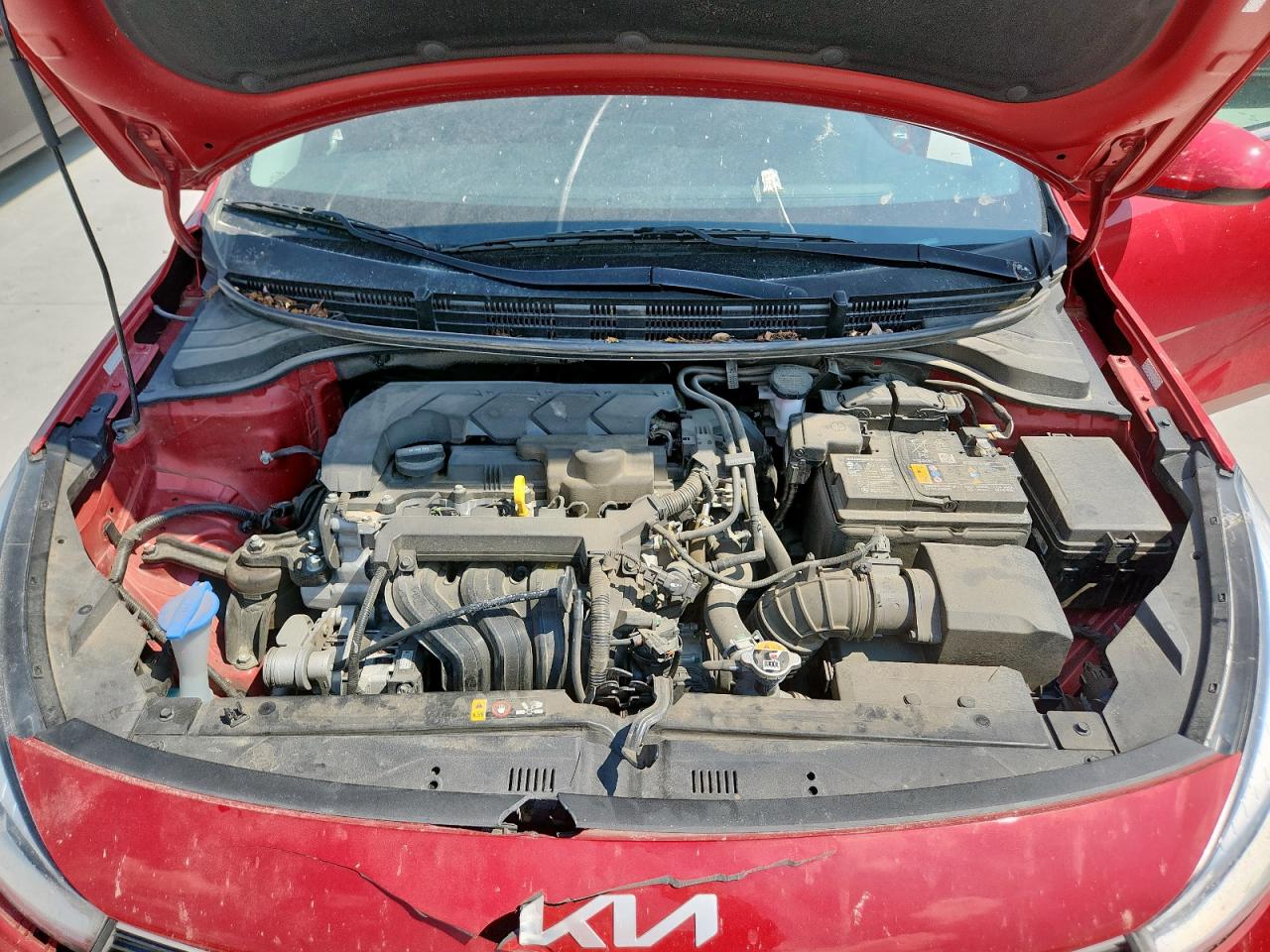 2022 Kia Rio Lx VIN: 3KPA24AD4NE490545 Lot: 80706155