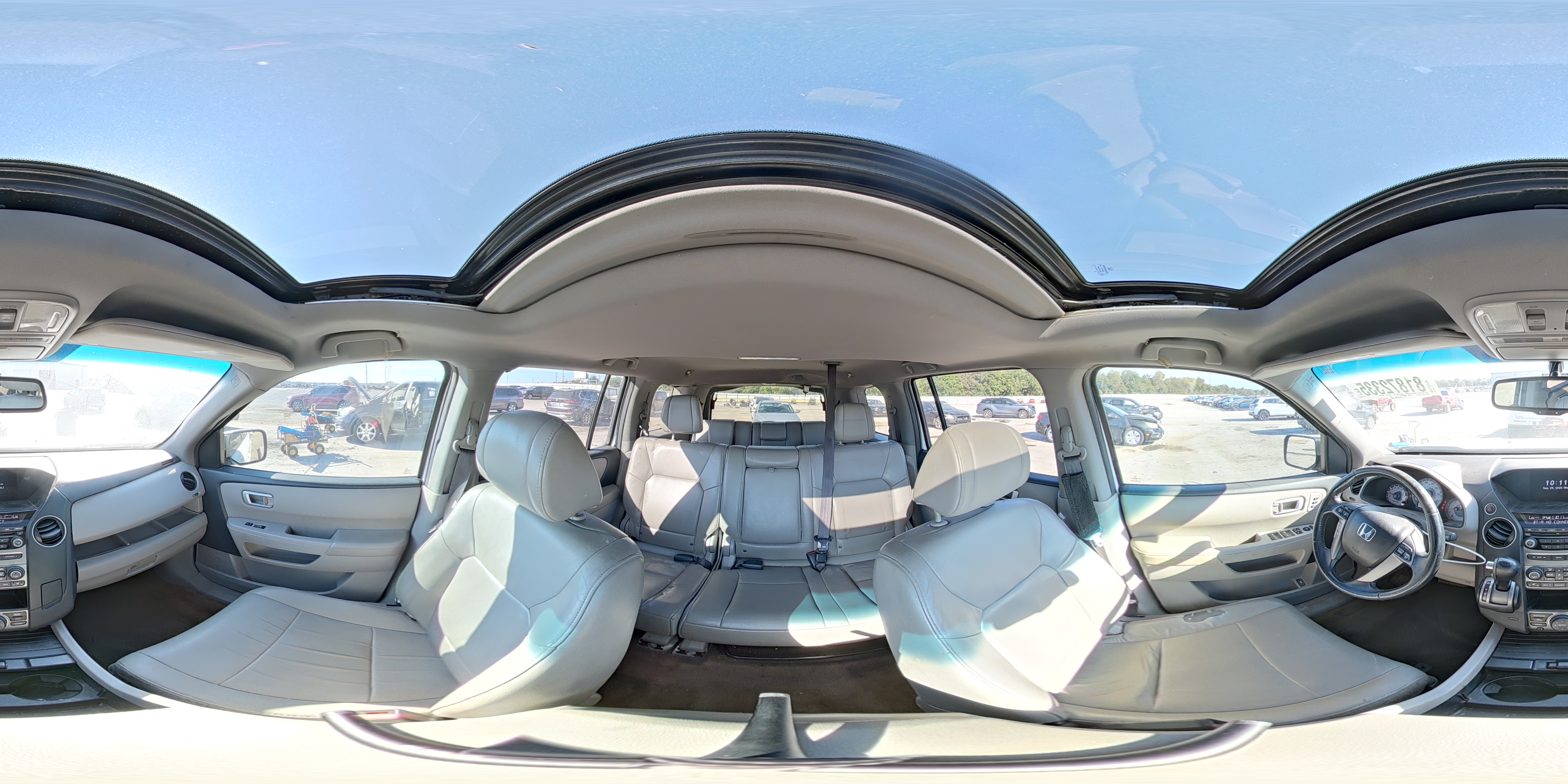 2025 Honda Pilot Lx VIN: 5FNYF3H29CB035232 Lot: 81872335