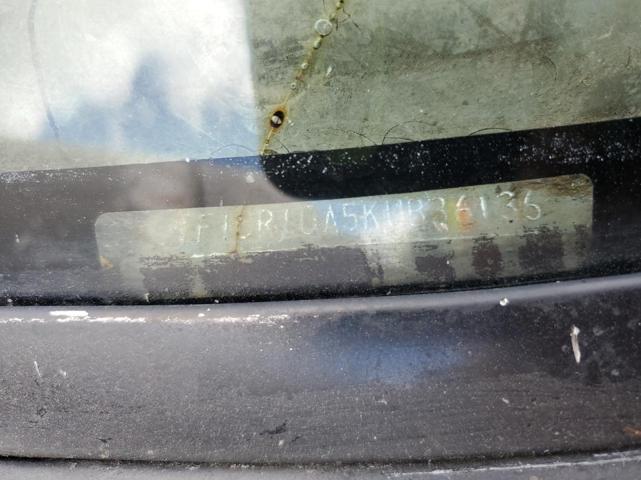 1989 Ford Ranger VIN: 1FTCR10A5KUB36136 Lot: 84213235