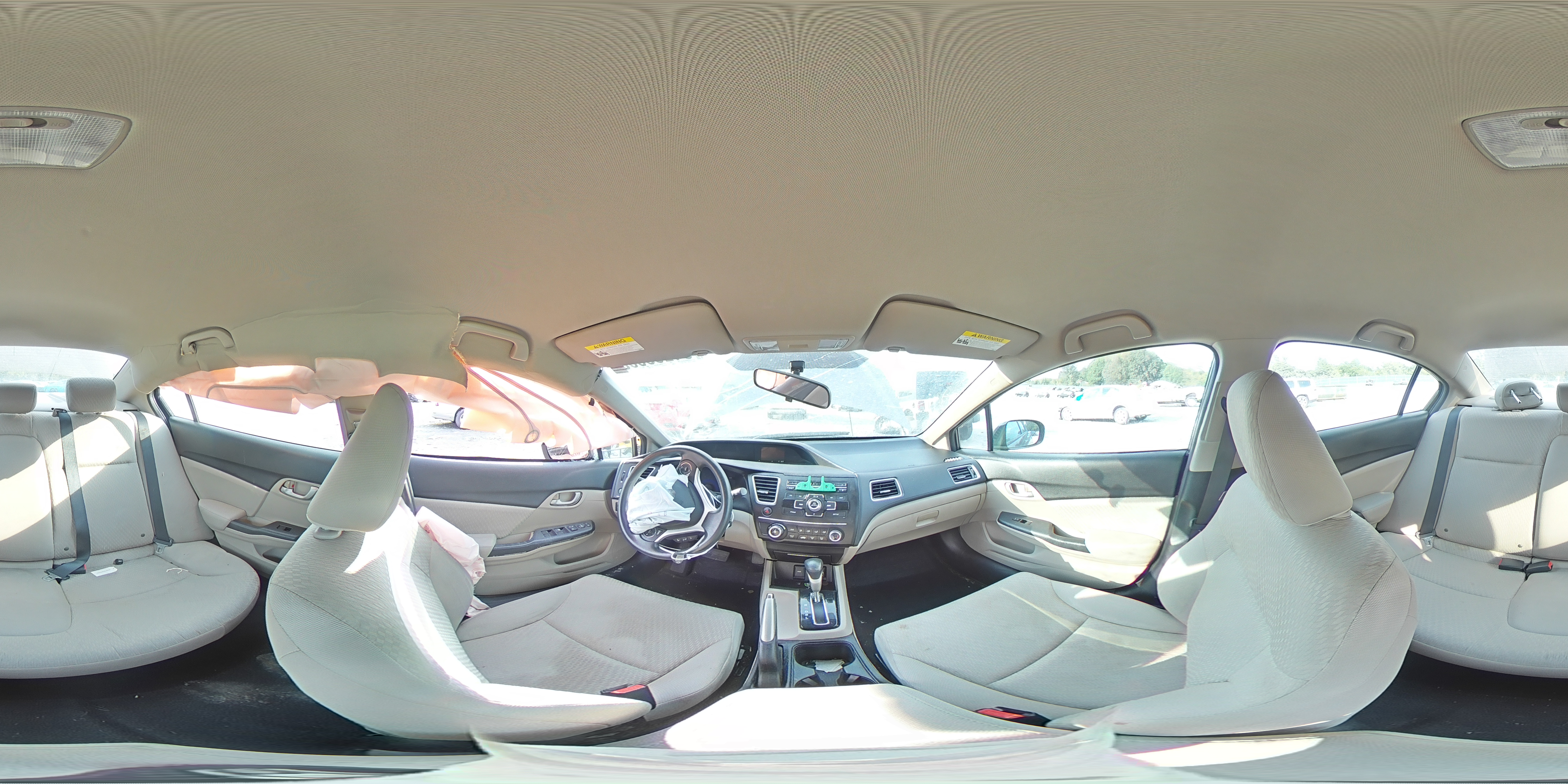 2014 Honda Civic Lx VIN: 19XFB2F57EE043249 Lot: 81263005