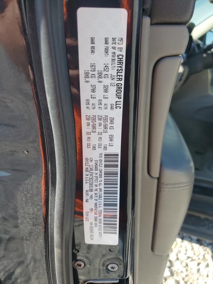 2013 Jeep Grand Cherokee Laredo VIN: 1C4RJFAT9DC503188 Lot: 84409685