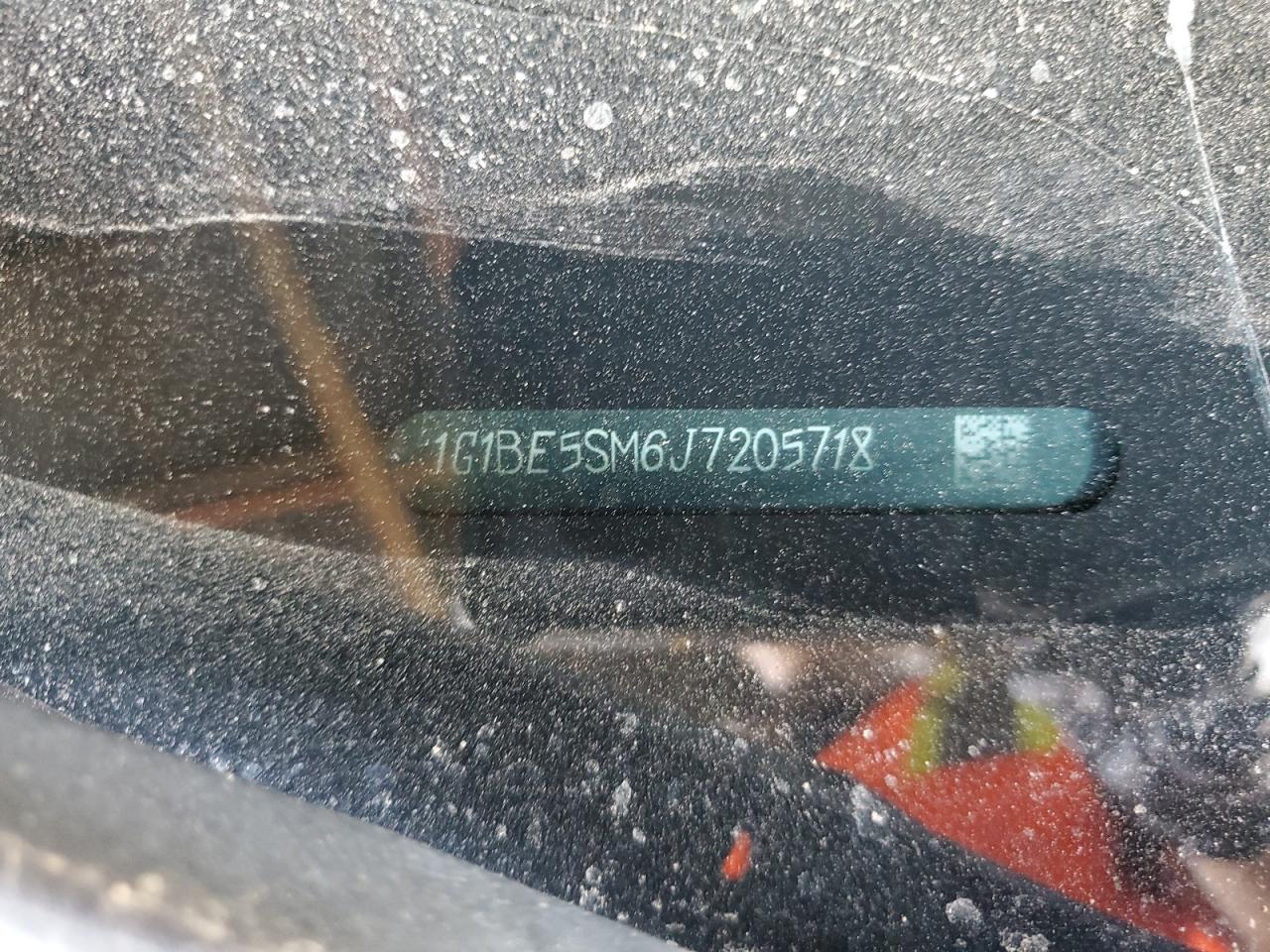 2018 Chevrolet Cruze Lt VIN: 1G1BE5SM6J7205718 Lot: 81928955