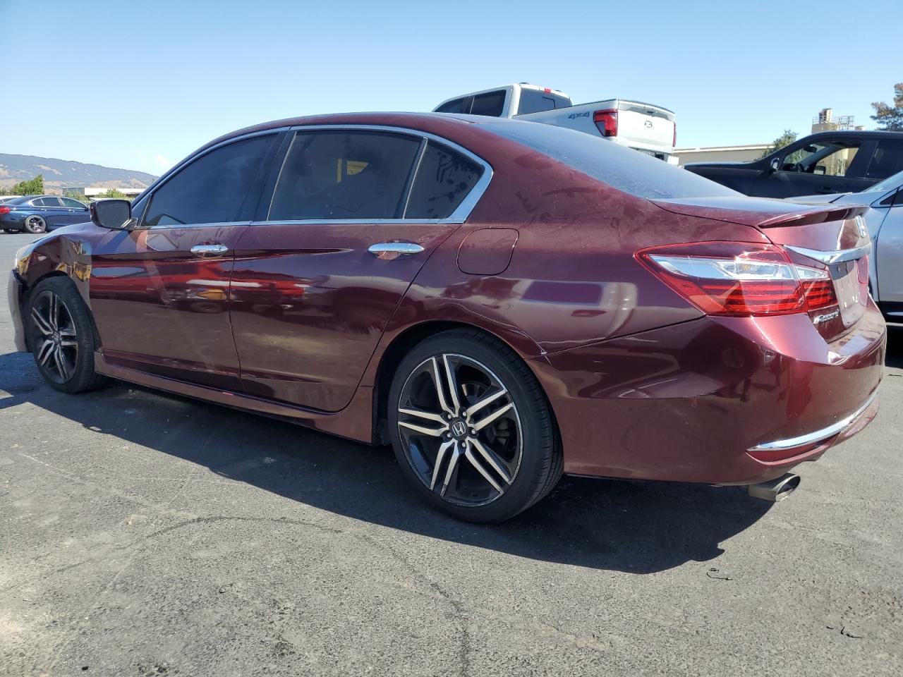 2016 Honda Accord Sport brown sedan gas 1HGCR2F69GA117298 photo #3