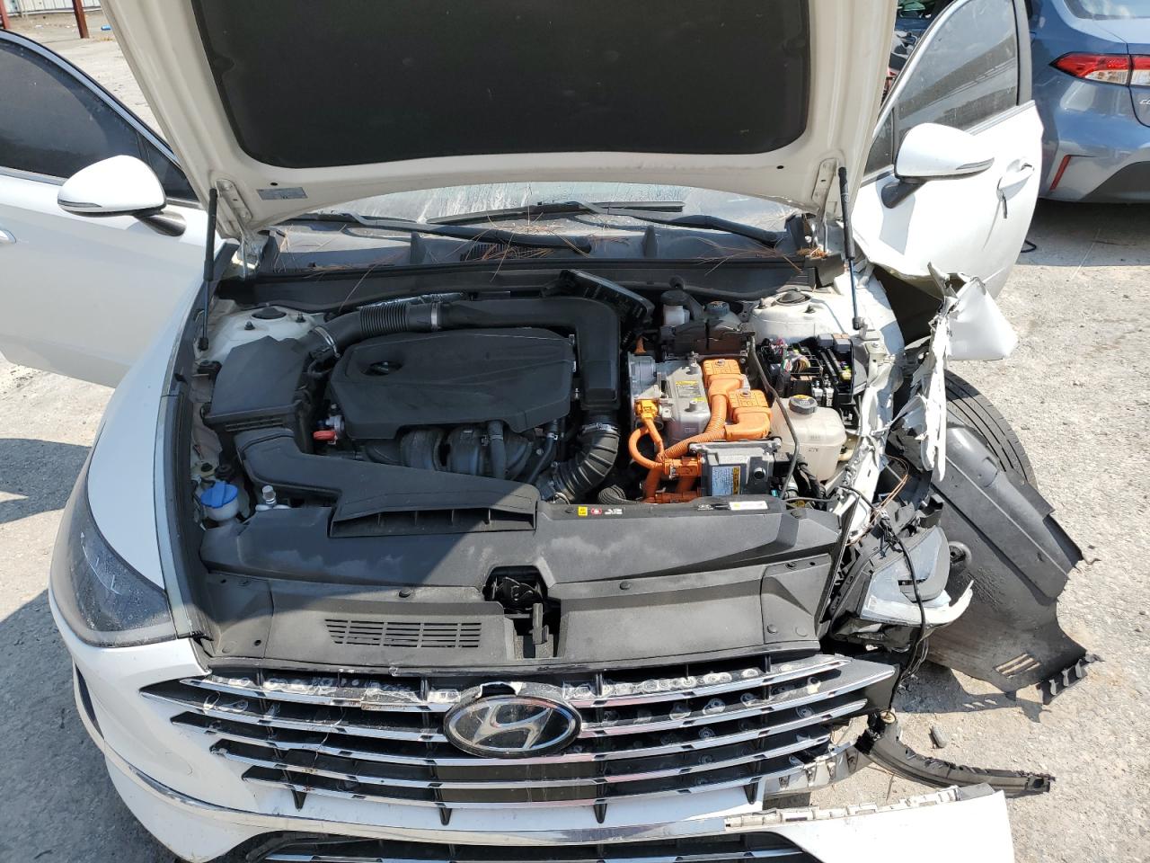 2021 Hyundai Sonata Hybrid VIN: KMHL24JJXMA028325 Lot: 80663555