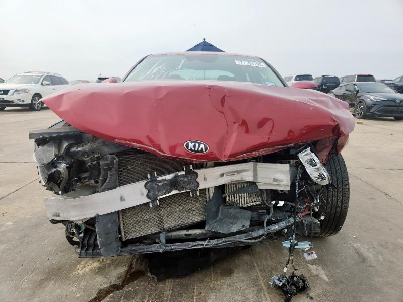  KIA K5 2021 Бордовый