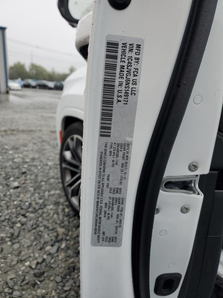 2022 Jeep Grand Wagoneer Series Iii VIN: 1C4SJVGJ6NS149171 Lot: 83993105