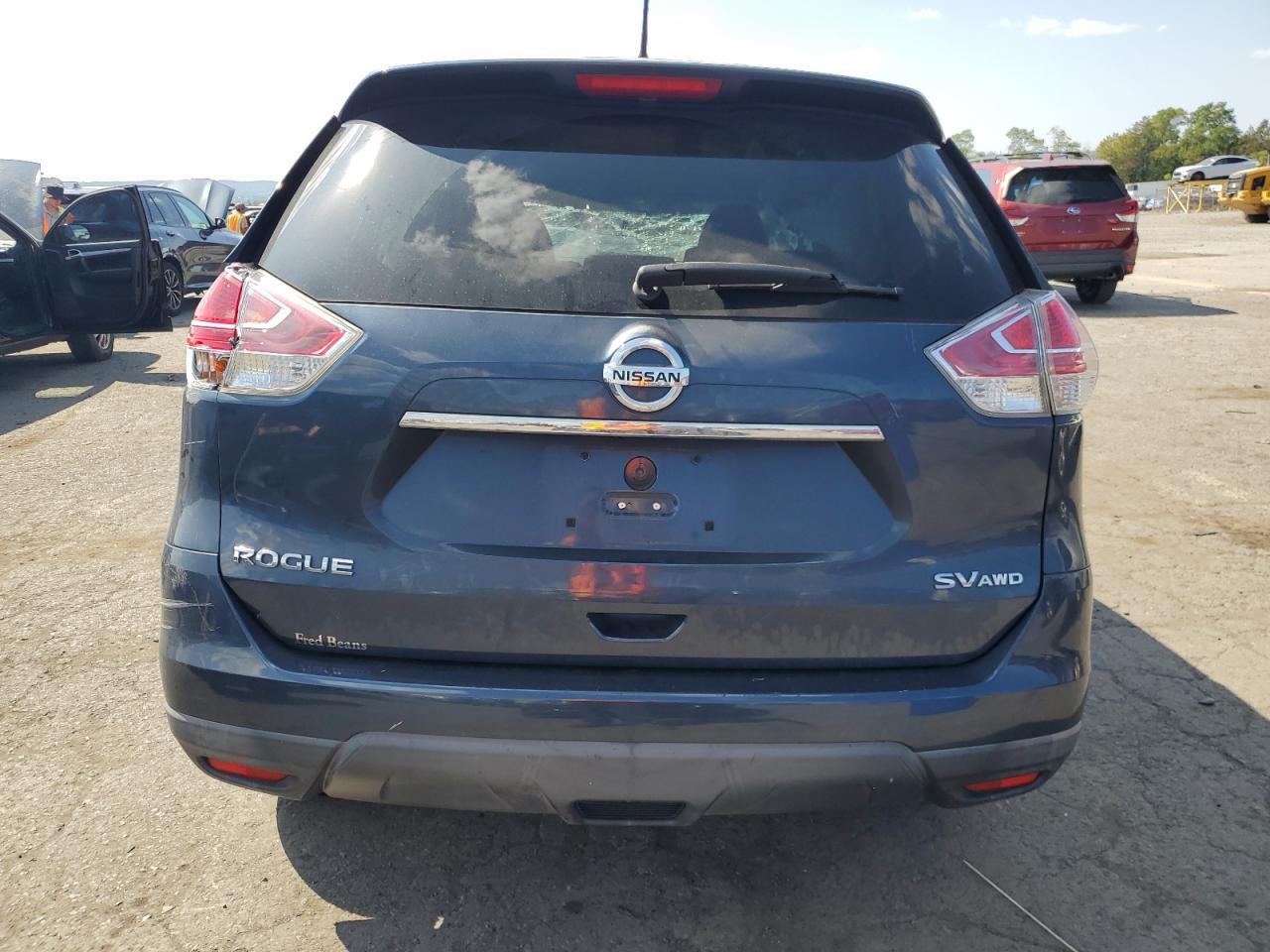 2016 Nissan Rogue S VIN: KNMAT2MVXGP654826 Lot: 81668515