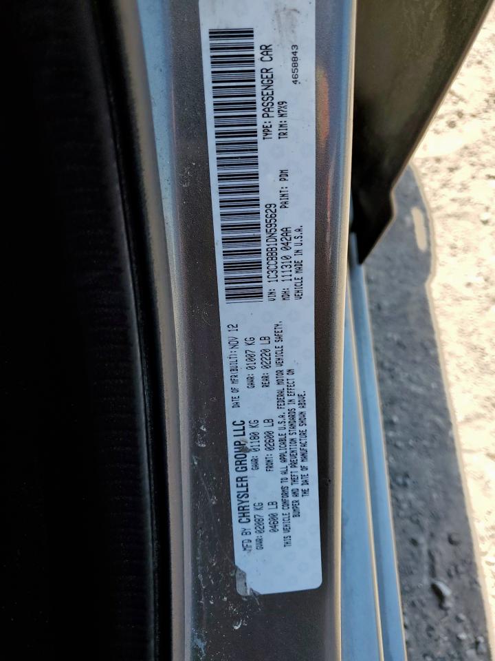2013 Chrysler 200 Touring VIN: 1C3CCBBB1DN595629 Lot: 71478305