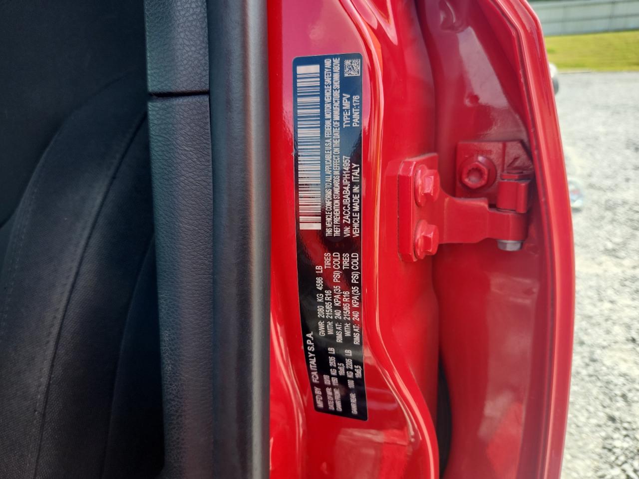 2018 Jeep Renegade Sport VIN: ZACCJBAB4JPH14957 Lot: 80137075