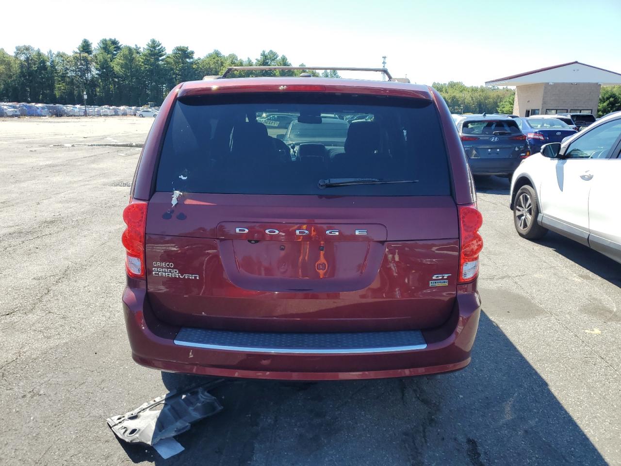 2019 Dodge Grand Caravan Gt VIN: 2C4RDGEG7KR744097 Lot: 71236105