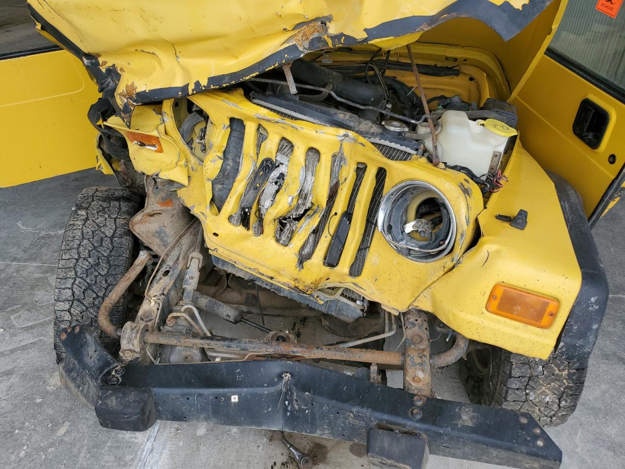 2000 Jeep Wrangler / Tj Sport VIN: 1J4FA49S5YP739381 Lot: 81209995