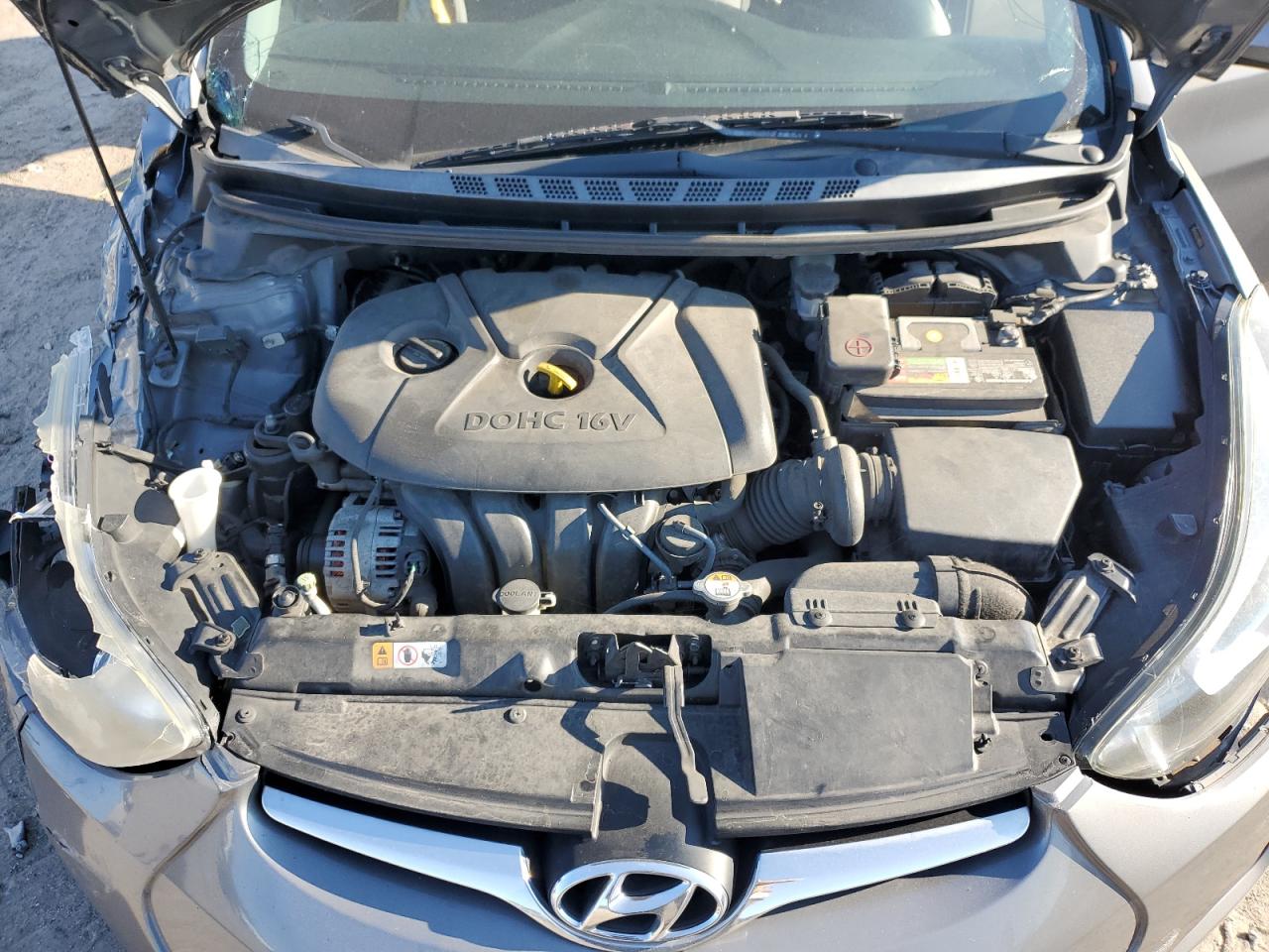 2014 Hyundai Elantra Se VIN: 5NPDH4AE3EH480556 Lot: 80273735