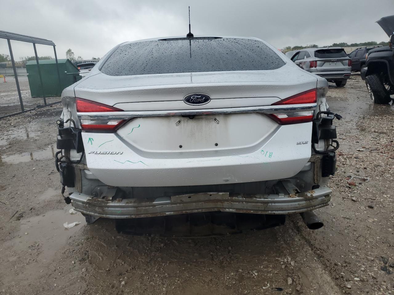 2018 Ford Fusion Se VIN: 3FA6P0H78JR182237 Lot: 81722925