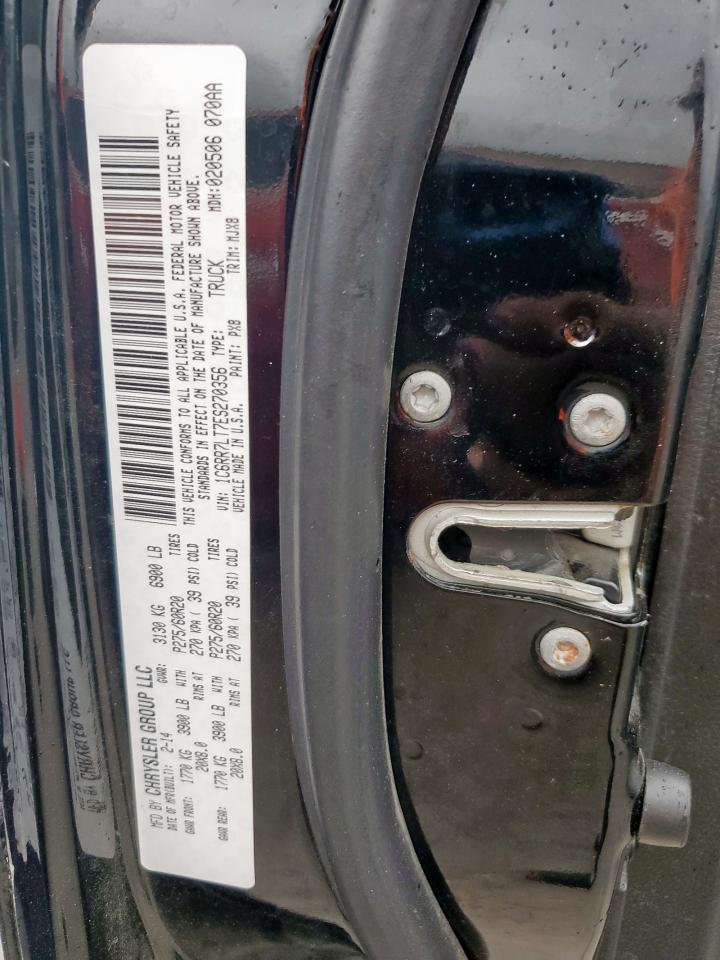 2014 Ram 1500 Slt VIN: 1C6RR7LT7ES270356 Lot: 82089095