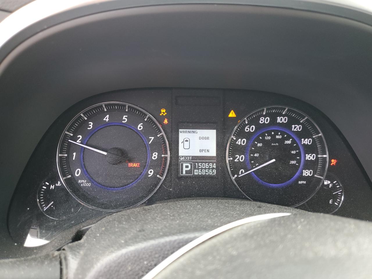 2012 Infiniti Fx35 VIN: JN8AS1MW7CM154662 Lot: 71312145