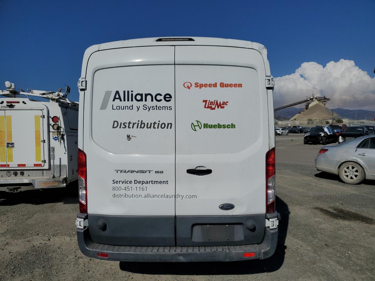 2015 Ford Transit T-150 VIN: 1FTNE2CM2FKA49764 Lot: 71306575