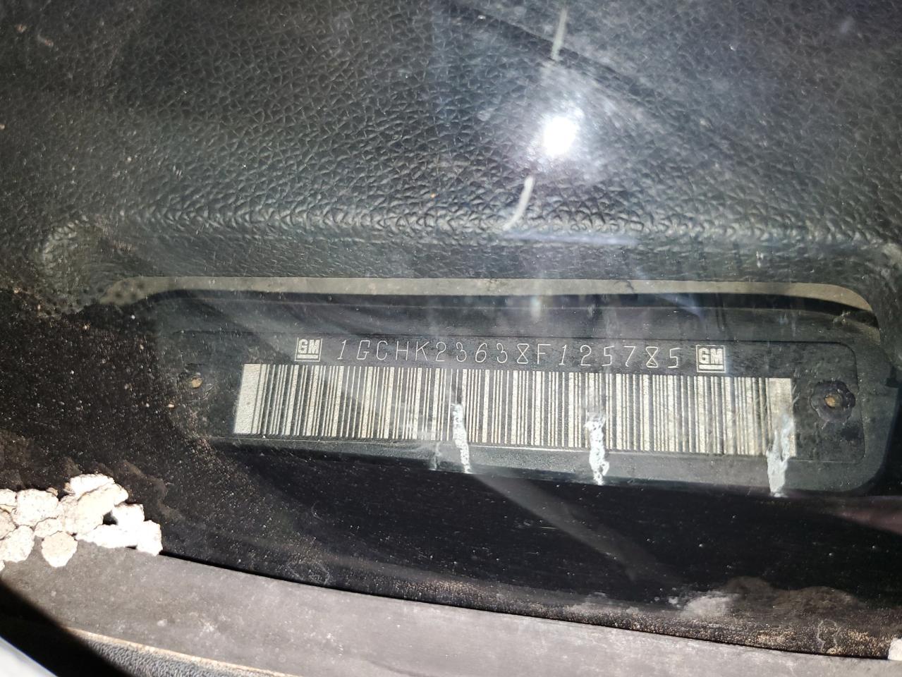 2008 Chevrolet Silverado K2500 Heavy Duty VIN: 1GCHK23638F125785 Lot: 71119965