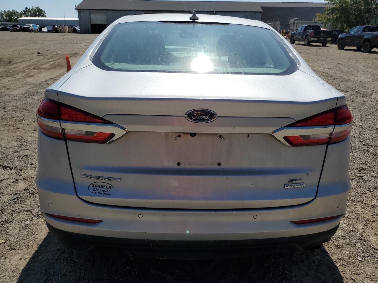 2019 Ford Fusion Se VIN: 3FA6P0HD1KR191398 Lot: 80870665