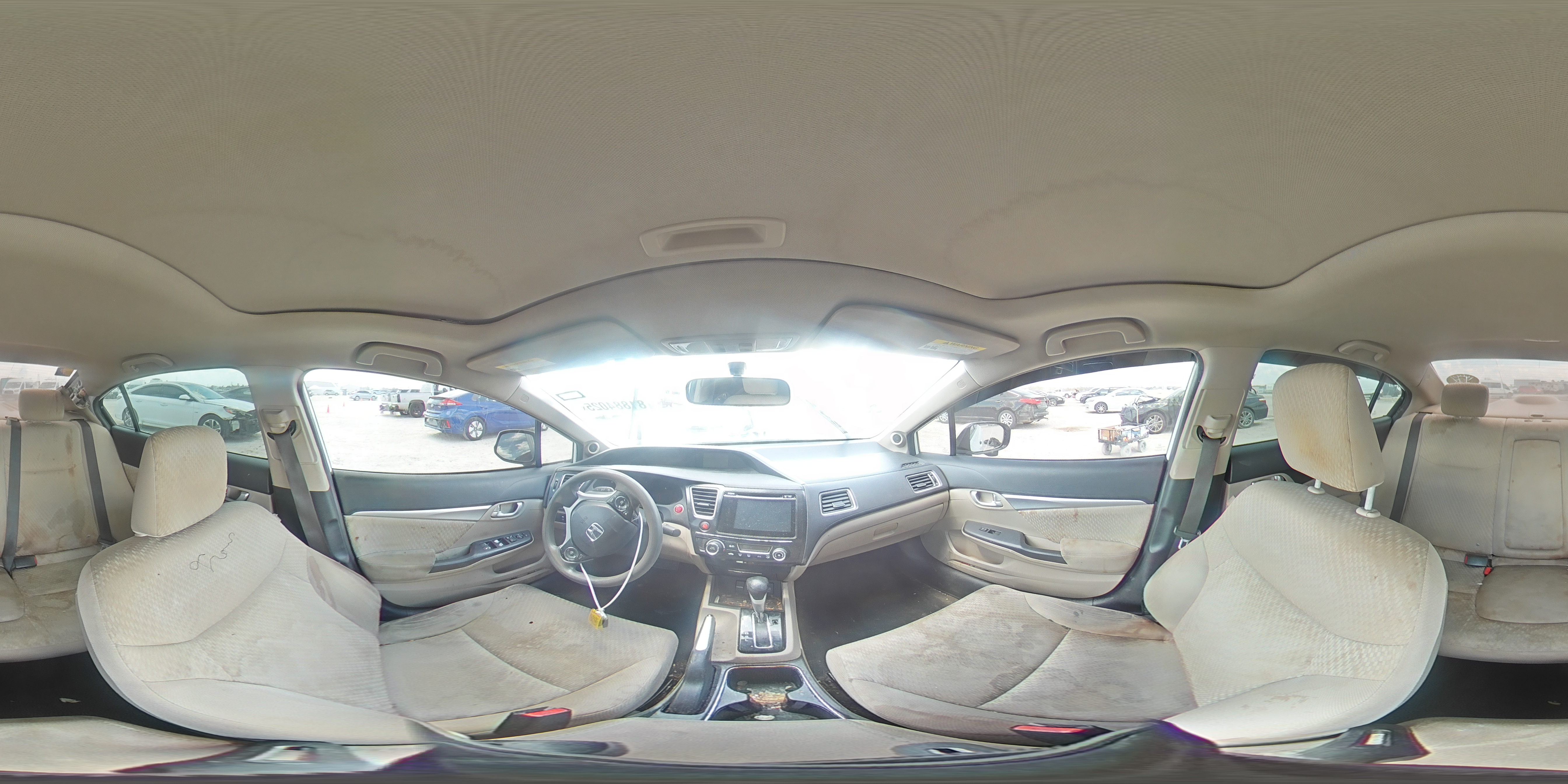 2014 Honda Civic Ex VIN: 19XFB2F88EE052035 Lot: 81884025