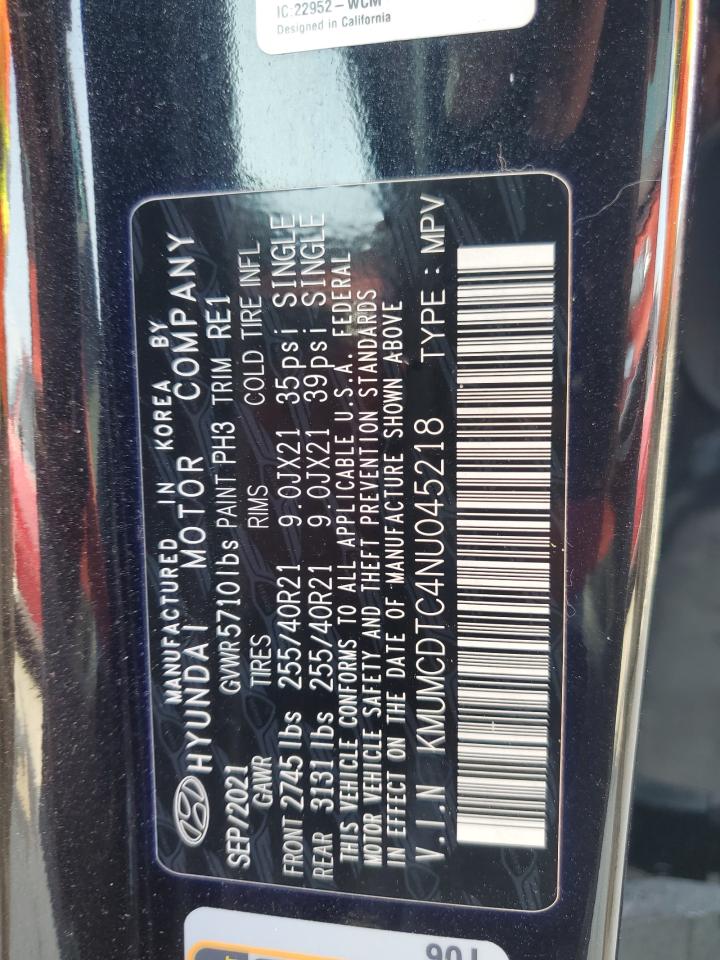 2022 Genesis Gv70 Base VIN: KMUMCDTC4NU045218 Lot: 70035385