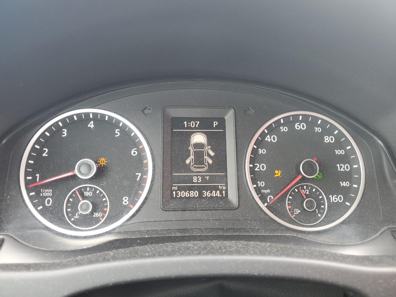 2013 Volkswagen Tiguan S VIN: WVGAV7AX3DW545490 Lot: 81349485