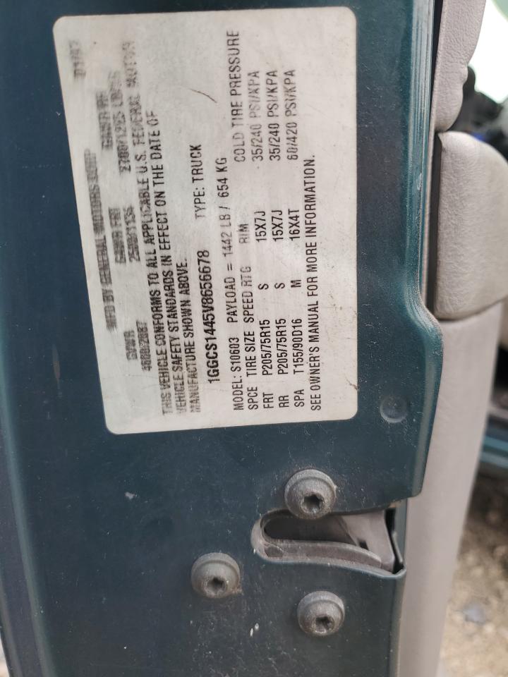 1997 Isuzu Hombre VIN: 1GGCS1445V8656678 Lot: 71644175