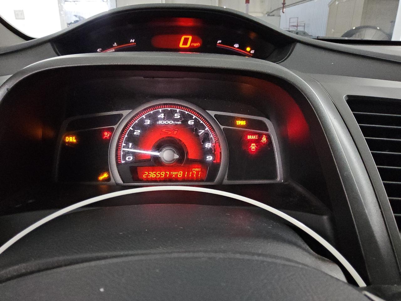 2009 Honda Civic Si VIN: 2HGFA555X9H700725 Lot: 71134675