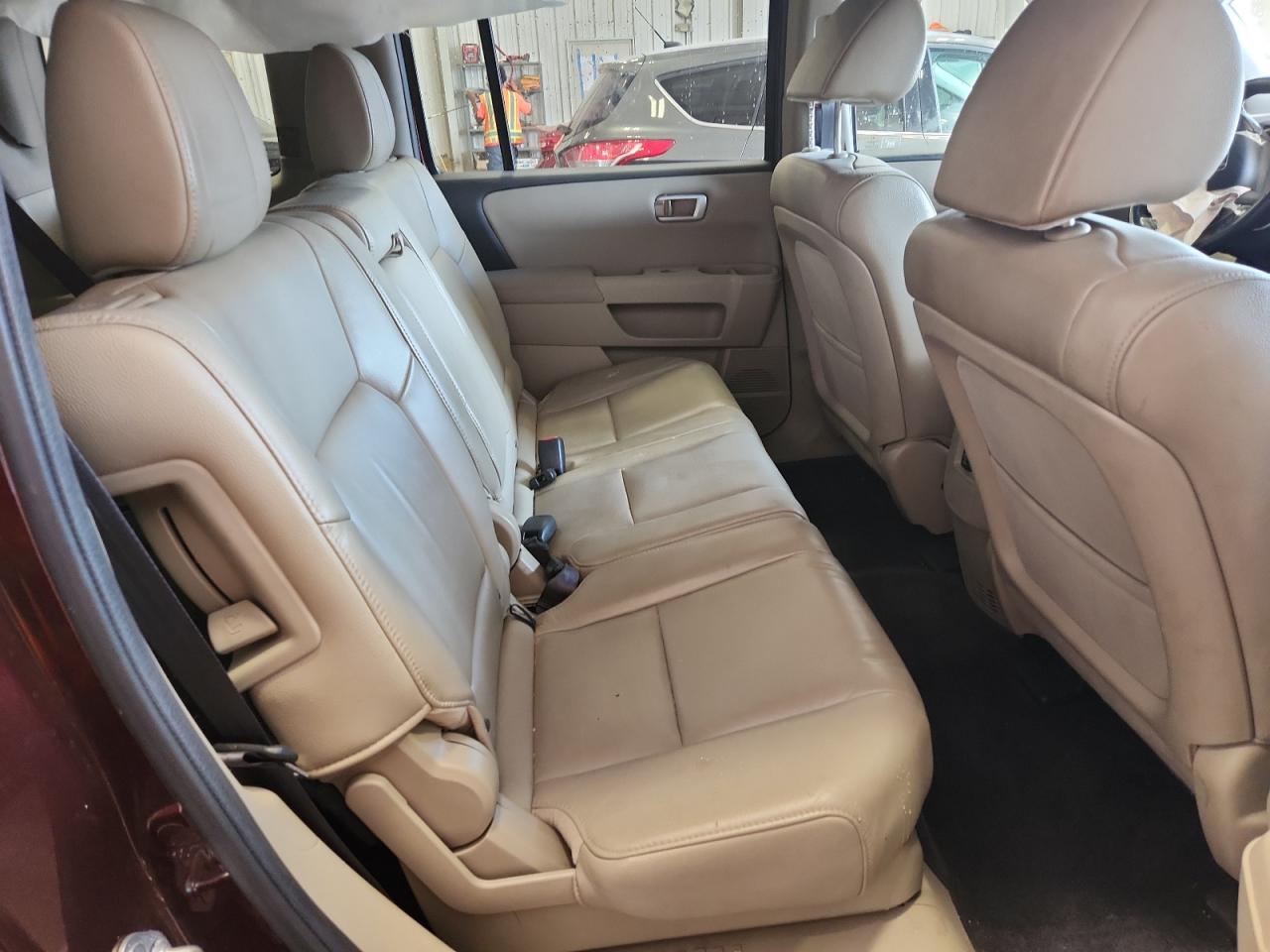 2012 Honda Pilot Exl VIN: 5FNYF4H55CB070981 Lot: 72003635