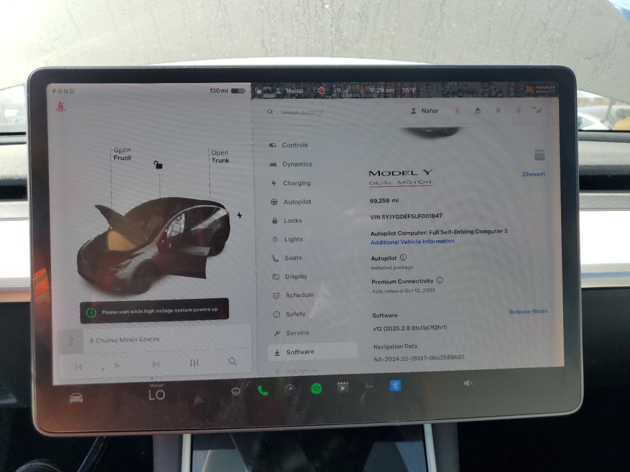 2020 Tesla Model Y VIN: 5YJYGDEF5LF001847 Lot: 81020565