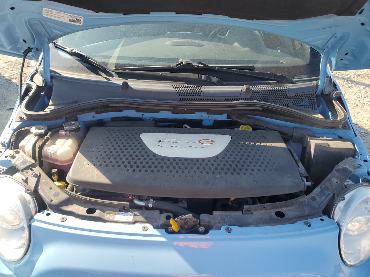 2017 Fiat 500 Electric VIN: 3C3CFFGE6HT525325 Lot: 81475915