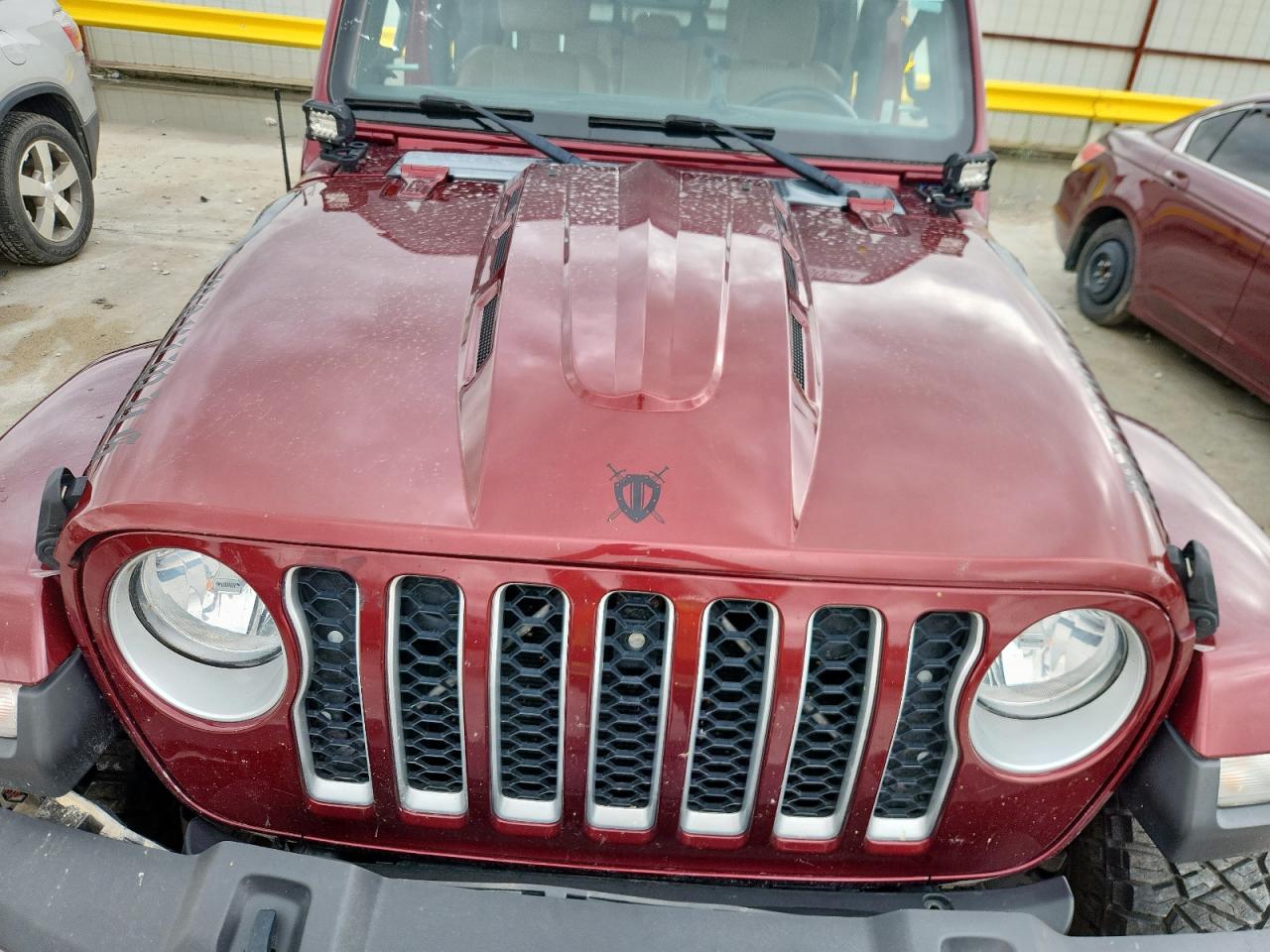 2021 Jeep Gladiator Overland VIN: 1C6HJTFG2ML519116 Lot: 81790095