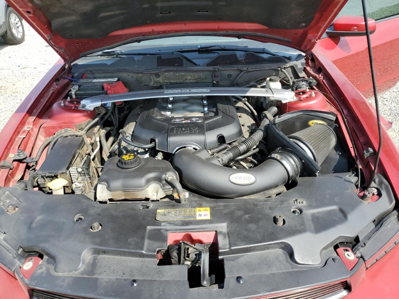 2012 Ford Mustang Gt VIN: 1ZVBP8CF3C5257726 Lot: 81281195