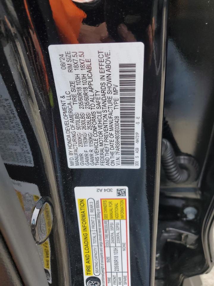 2025 Honda Cr-V Sport-L VIN: 7FARS6H80SE030428 Lot: 81223255