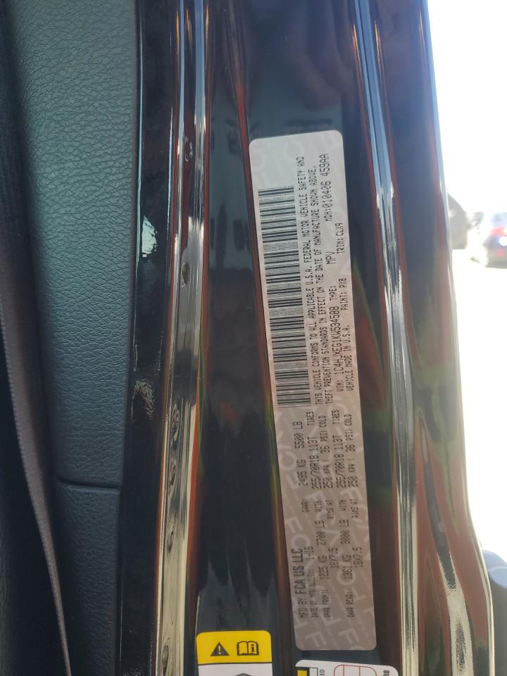 2019 Jeep Wrangler Unlimited Sahara VIN: 1C4HJXEG1KW534588 Lot: 80504455