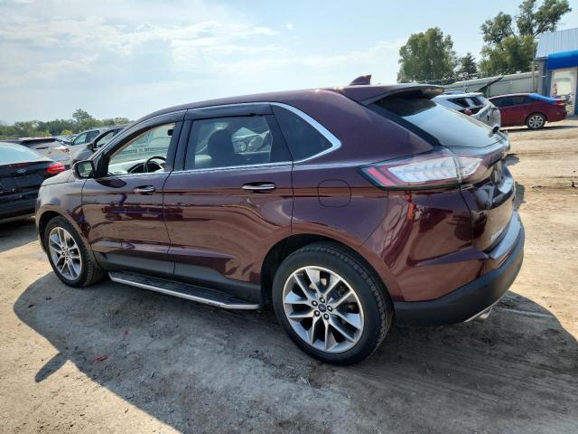  FORD EDGE 2017 Burgundy