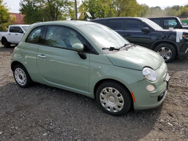 Hatchbacks FIAT 500 2013 Zielony