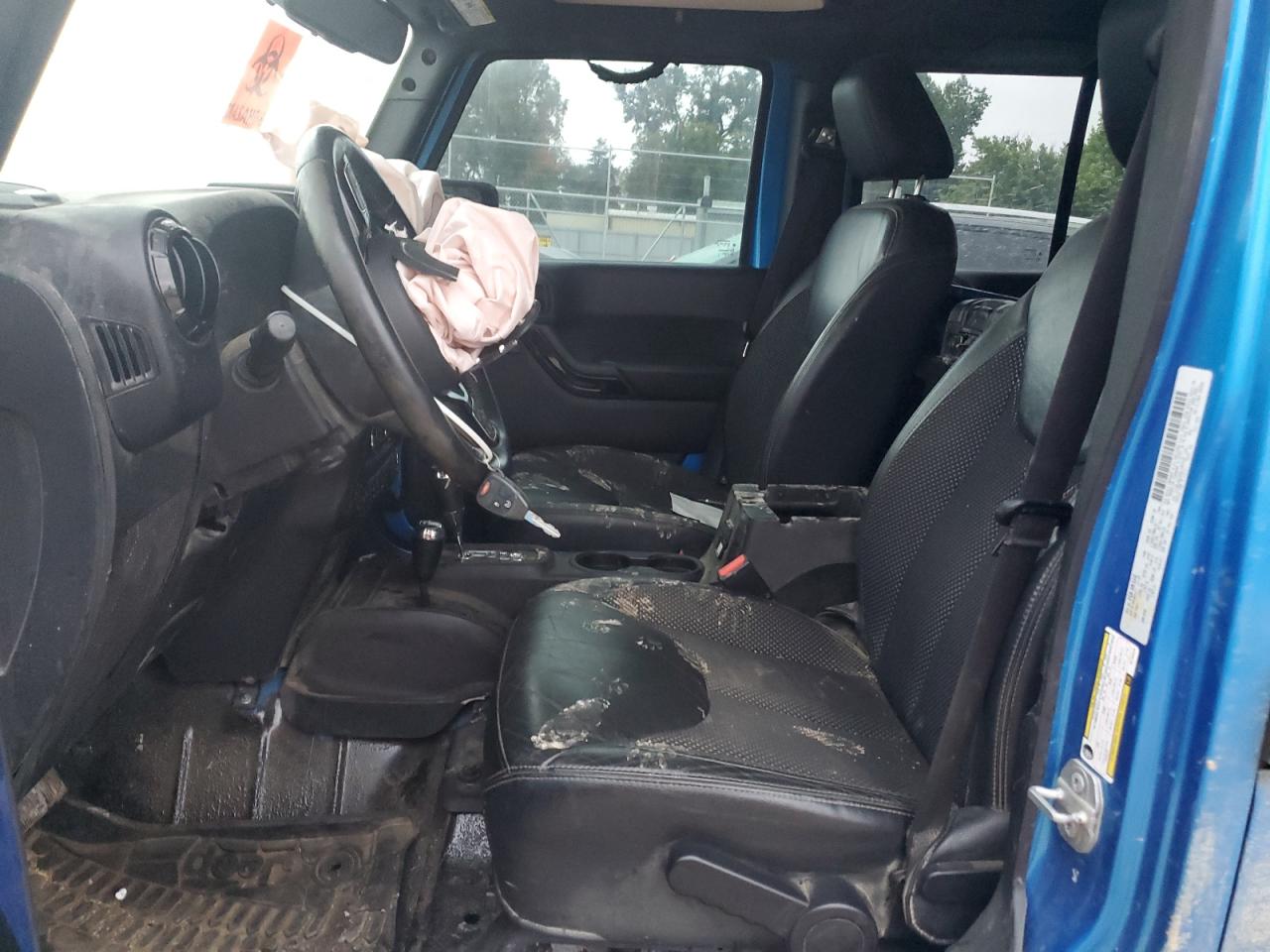 2016 Jeep Wrangler Unlimited Sahara VIN: 1C4BJWEGXGL164315 Lot: 81124255