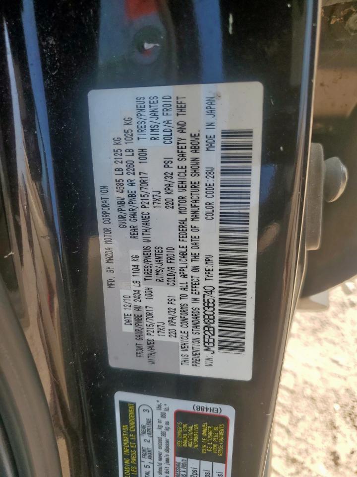 2011 Mazda Cx-7 VIN: JM3ER2BM8B0365740 Lot: 80958275