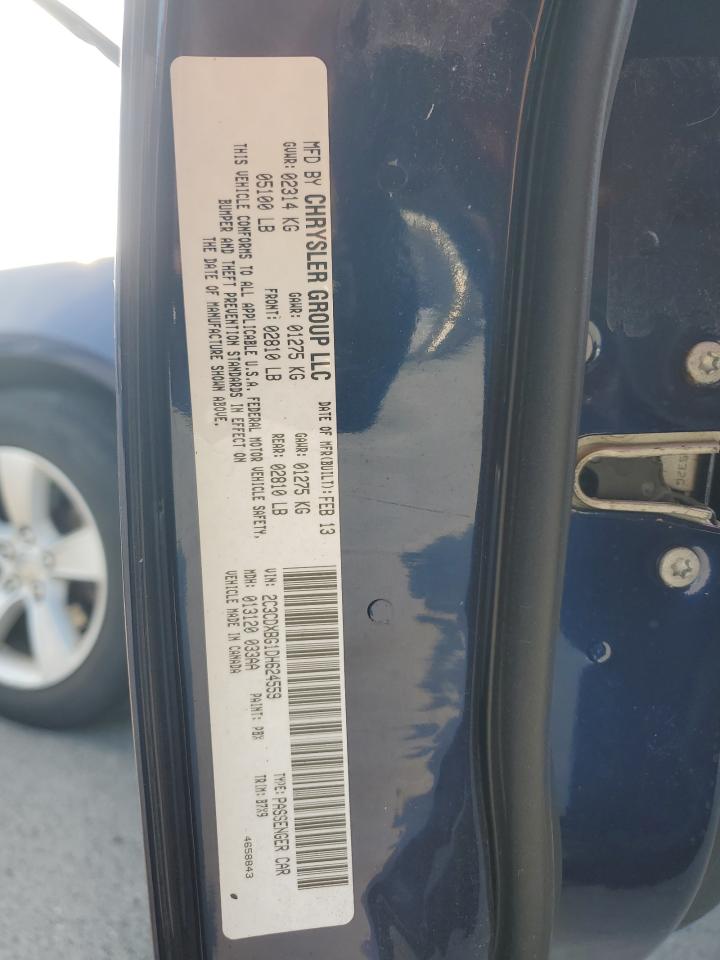 2013 Dodge Charger Se VIN: 2C3CDXBG1DH624559 Lot: 82118705