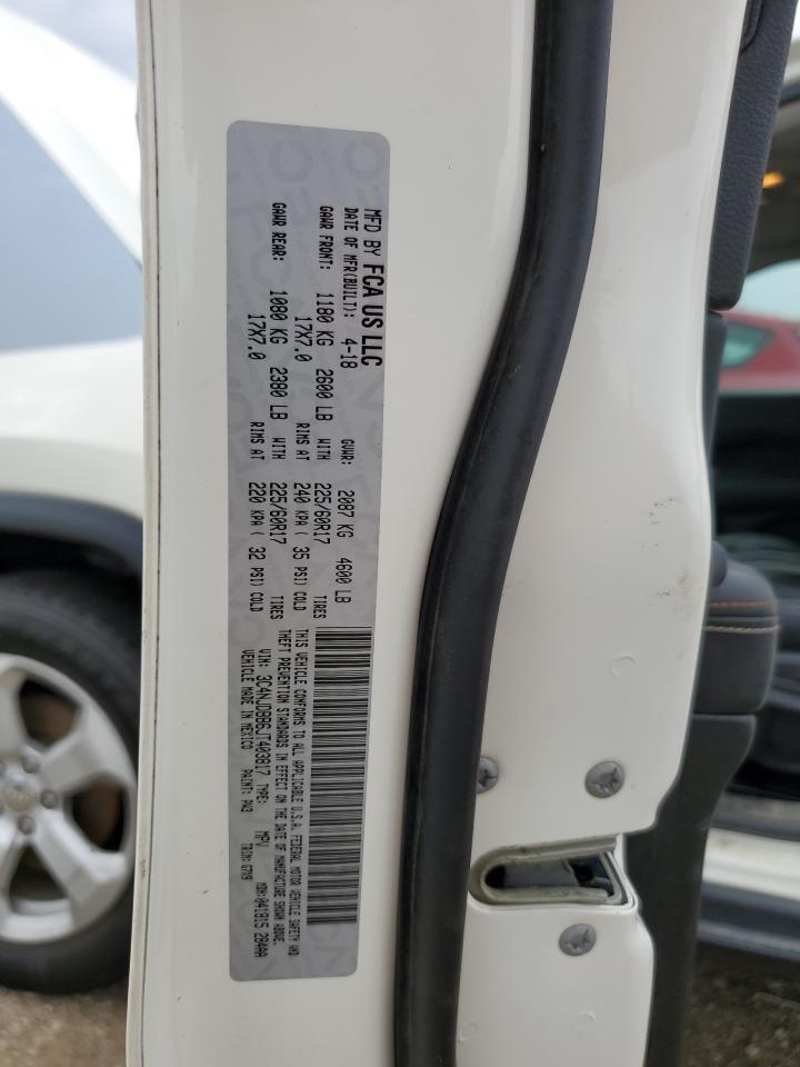 2018 Jeep Compass Latitude VIN: 3C4NJDBB6JT403817 Lot: 81682995