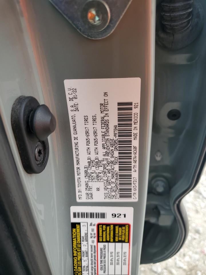 2022 Toyota Tacoma Double Cab VIN: 3TYCZ5AN5NT064067 Lot: 81668775