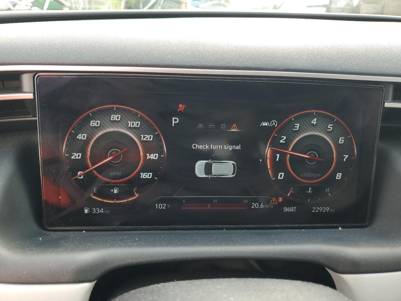 2022 Hyundai Tucson Sel VIN: 5NMJC3AE4NH132029 Lot: 71744815