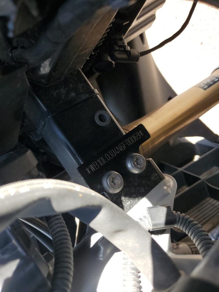 2022 BMW R 1250 Rt VIN: WB10L0304N6F00069 Lot: 80184575