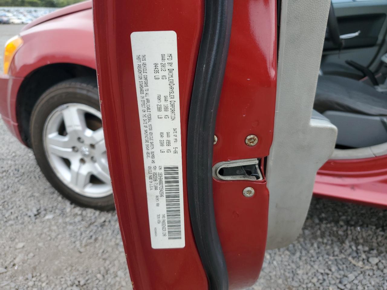 2007 Dodge Caliber Sxt VIN: 1B3HB48B27D542506 Lot: 81102095