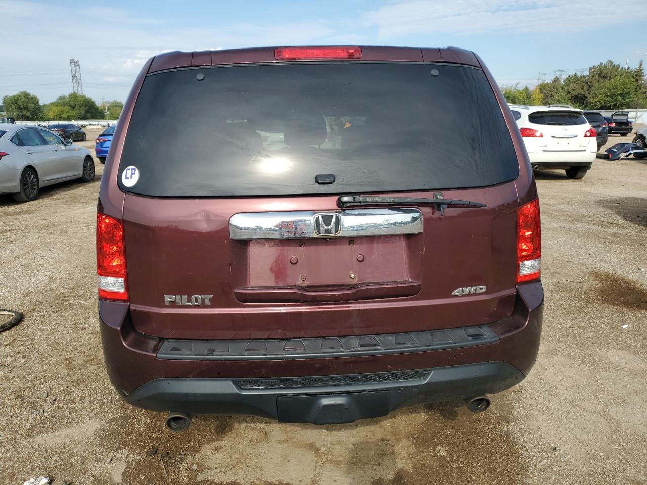 2013 Honda Pilot Exl VIN: 5FNYF4H66DB006197 Lot: 81457095